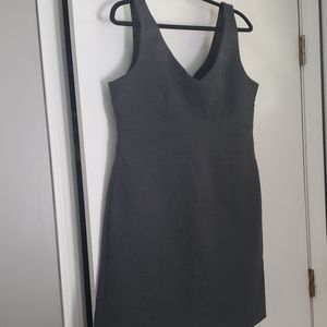 Grey fitted dress